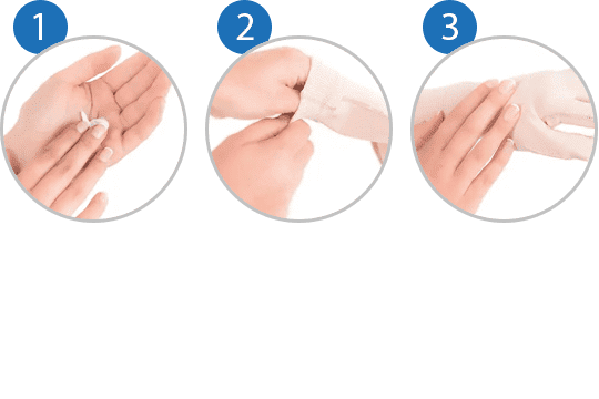 Scarban hand – instructie 01