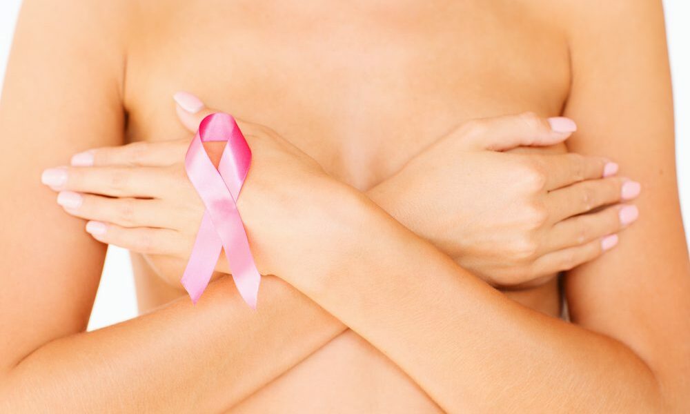Health,,Medicine,,Beauty,Concept,-,Naked,Woman,With,Breast,Cancer